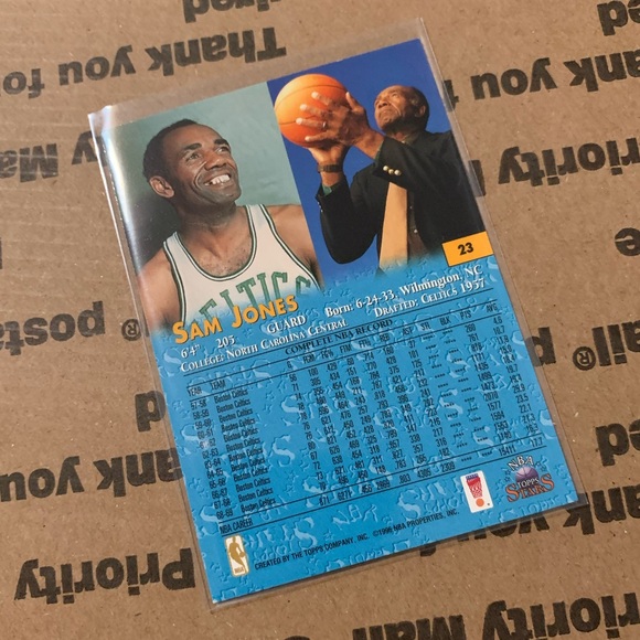 Sam Jones ‘96 Topps Card - Picture 4 of 6